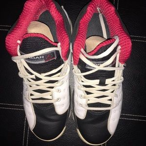 2 pair of Jordan Flight sneakers